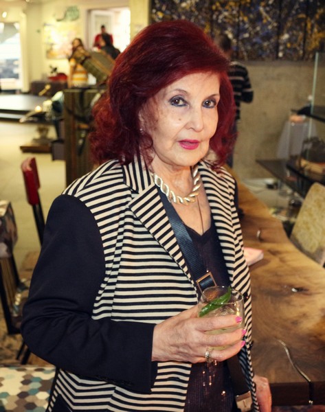 Suzi in Beirut at Vick Vanlian Showroom